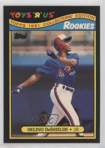 1991 Topps Toys R Us Rookies Box Set Delino DeShields #7