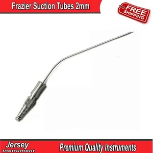 Surgical ENT Ear Nose Frazier Suction tube 2mm Aspirator Diagnostic Instruments - Picture 1 of 5