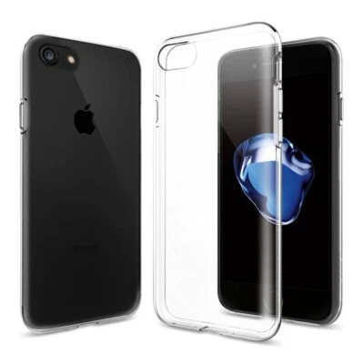 Cover per iPhone SE 2020 7/8 Apple trasparente morbida custodia TPU - Immagine 1 di 3