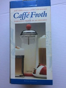 Vintage Caffe' Froth For Cappuccinos,Lattes and Mochas.1996. - Picture 1 of 6