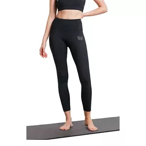 Elle Sport Performance Tights Ladies 7/8 High Waist Gym Yoga Fitness Leggings - Picture 1 of 6