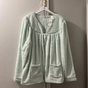 Top de cuerda texturizada de felpa para mujer JASMINE ROSE (2 colores) grande en G, azul mediano - Imagen 1 de 24