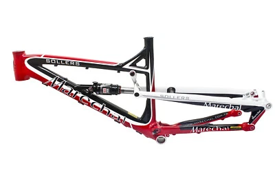 Marechal Sollers AM/Enduro MTB Bicycle Bike Frame w/Rockshox shock 27.5" Red - Image 1 of 4