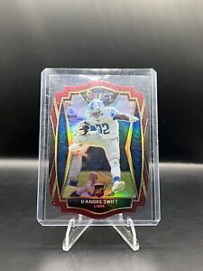 2020 Panini Select D'Andre Swift Red Die-Cut Premier Level Prizm Rookie RC #151