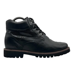 CMR Chamaripa Stiefel Herren Größe 10,5 Höhenzuwachs schwarz 9 cm Elevator Schuhe - Bild 1 von 7