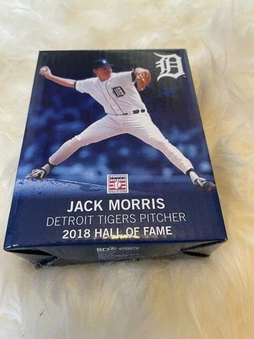 Jack Morris Detroit Tigers SGA mini HOF plaque 2018 Minnesota Twins Blue Jays Cover