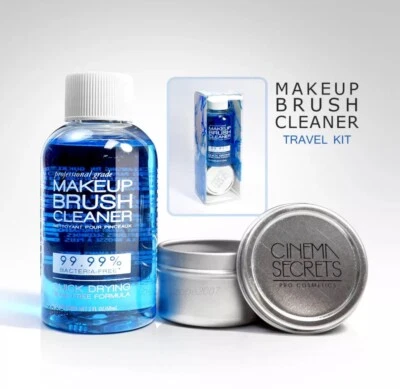 Kit de viaje limpiador de brochas de maquillaje Cinema Secrets Foto 1 de 4