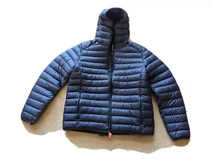 Nuova giacca tampone con cappuccio da uomo Save The Duck nera taglia XL $188 - Foto 1 di 11