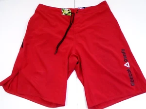 Reebok CrossFit Mens Sz 32 Red Bonded Gusset Core ii Training Short B82289 #1072 - Imagen 1 de 4