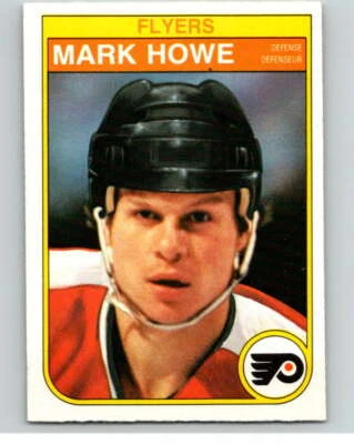 1982-83 O-Pee-Chee #252 Mark Howe  RC Rookie Philadelphia Flyers V58812 - Image 1 of 2