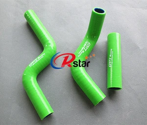 Silicone Radiator Hose FOR KAWASAKI KX80 KX85 KX100 98 00 01 02 03 04 05 06 07 - Picture 1 of 12