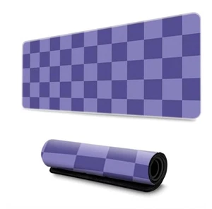 Alfombrilla de ratón grande multicolor a cuadros, alfombrilla de ratón para juegos (78x30 cm) - Imagen 1 de 5