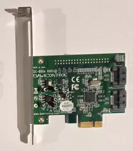 SATA Adapter PCIe, Dawicontrol DC-600e Raid, 2 interne SATA-Ports - Bild 1 von 1