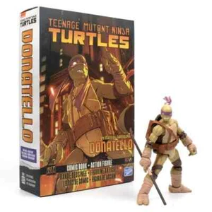 Teenage Mutant Ninja Turtles BST AXN Donatello (Ver. 2) Figure & Comic Set TMNT - Picture 1 of 5