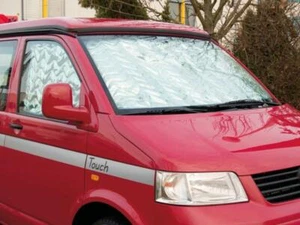VW T5/T6 2003 onwards REIMO ISOFLEX 3 piece THERMAL SCREENS SILVER SCREEN SHADE - Picture 1 of 7