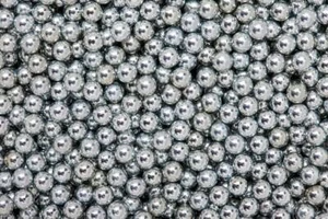 1000 SFERE (BIGLIE) DI ACCIAIO DIAMETRO 4 mm PER FIONDA TIRO BERSAGLIO - Foto 1 di 1