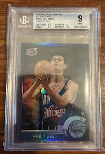 2002/03 Topps Chrome Refractor Chinese #146B Yao Ming BGS Mint 9 #0005980656 - Picture 1 of 2