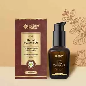 Nature Mania Lift-Up Massage Oil Male Enhancer Pure & Natural | 50 ml free ship - Picture 1 of 9