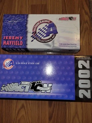 Dodge Clear Car #19 2002 Action Jeremy Mayfield modelo diecast Nascar Dodge 1/24 Foto 1 de 3