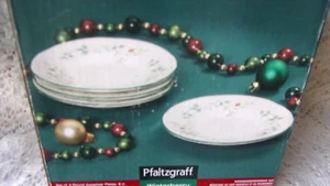 Pfaltzgraff Winterberry [SET OF 4] Round 6" Appetizer Plates NIB - Picture 1 of 3