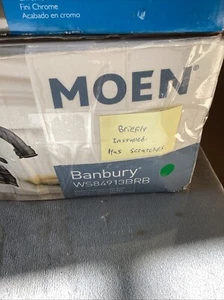 Grifo de baño de arco alto de dos manijas Moen WS84913BRB Banbury - Imagen 1 de 2