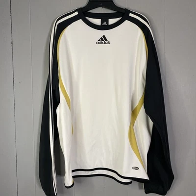 Adidas Clima Cálida Para Hombre Camisa Manga Larga Atlética Grande 25x28 Foto 1 de 4