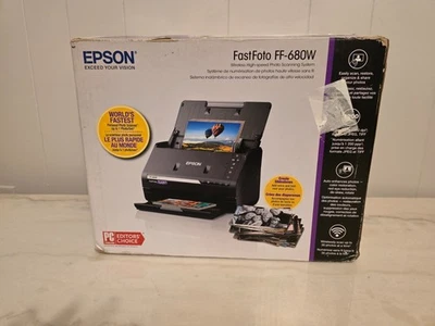 Epson Fastfoto FF-680W Wireless Photo & Document Scanner - Image 1 of 4