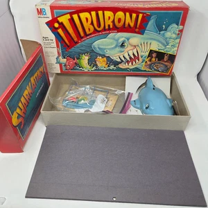 SHARK ATTACK TIBURON SPANISCHES BRETTSPIEL MILTON BRADLEY 1988 KOMPLETT FUNKTIONIERT SELTEN - Bild 1 von 9
