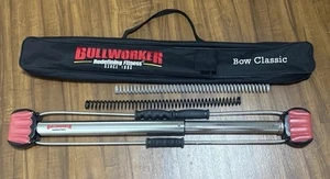 BULLWORKER BOW CLASSIC 36" Portable Home Gym Isometric Exerciser 3 Springs - Picture 1 of 11