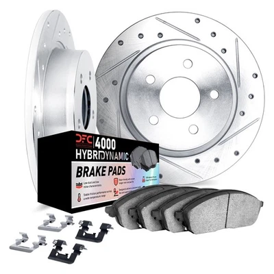 For Mercedes-Benz SL320 94-95 Brake Kit DFC Drilled & Slotted Rear Brake Kit w Foto 1 de 4