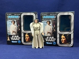 Vintage Kenner Star Wars Custom Box für lose Mini 3,75 Figuren SW Prinzessin Leia - Bild 1 von 4