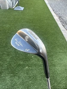 Cleveland Tour Action Reg 588 Black 64° Lob Wedge Stiff Flex Steel Shaft - Picture 1 of 4