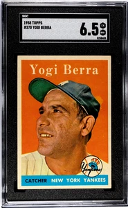 1958 Topps Yogi Berra #370 SGC 6.5 - Bild 1 von 2