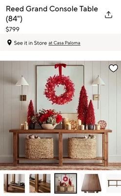 Mesa consola Pottery Barn nueva Foto 1 de 4