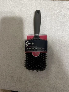 🪮 Goody Smart Classics Soft Touch Paddle Haarbürste - antistatisch, grauer Griff - Bild 1 von 2