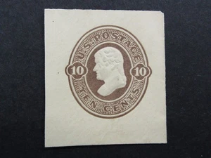 nystamps US Cut Square Stamp # U92 Mint H         N21x4220 - Picture 1 of 2
