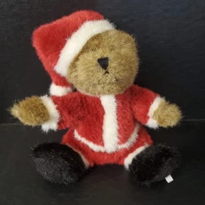 Boyds Bears Plüsch 6 Zoll Kringles Weihnachtsmann Teddybohnen Weihnachten Stofftier - Bild 1 von 8