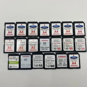 Lot of 20 SD Card Gps Navigation Map Cards - Locksmith Lot - As Is - Mix Brand - Picture 1 of 14