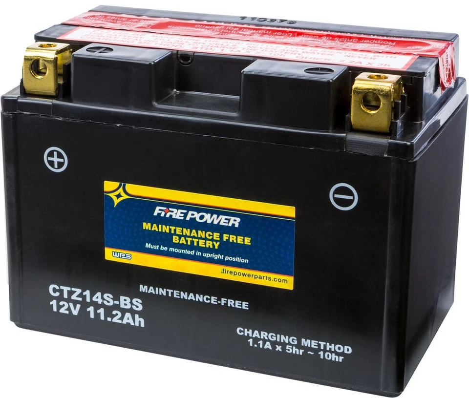 WPS Fire Power CTZ14S-BS Maintenance Free Battery #CTZ14S-BS Foto 1 de 1