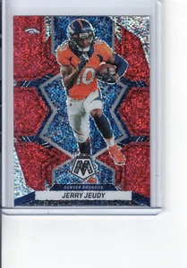 Jerry Jeudy 2022 Panini Mosaico Rojo Brillo Prizm #60 Denver Broncos - Imagen 1 de 2