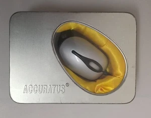 Genuine ACCURATUS USB Wired Optical Mouse Mini Micro Atom - Picture 1 of 5