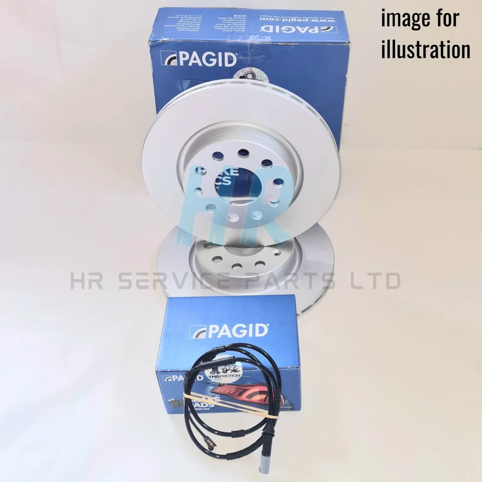 PAGID DISCOS FRENO DELANTEROS PASTILLAS Y SENSOR BMW 420D 420i F32 F82 13-20 Foto 1 de 1