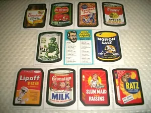 2011 Wacky Packages Old School Series 3 {OS3} conjunto trasero bronceado completo + más - Imagen 1 de 1