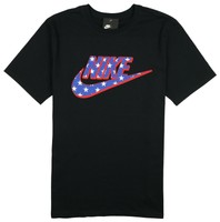 black and red nike shirt