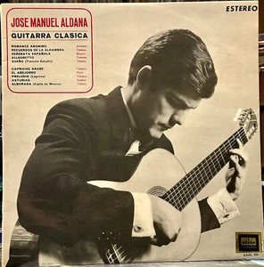 ODEON/La Voz De Su Amo LP ASDL-935: Jose Manuel Aldana – Guitarra Clasica - 1967 - Imagen 1 de 4