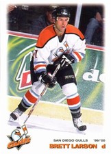 Brett Larson 1999-00 San Diego Gulls