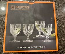 Nachtmann Noblesse Collection Small Goblet, Set of 4 Glasses - 8 oz