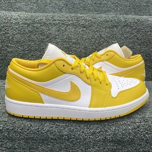Nike Air Jordan 1 Low Pollen Mens 12 553558-171 Basketball Sneakers Deadstock - Picture 1 of 7