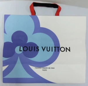 LOUIS VUITTON 15.6 X 13.2 X 6.2 Large Limited Design Authentic Shopping Gift Bag - Picture 1 of 5