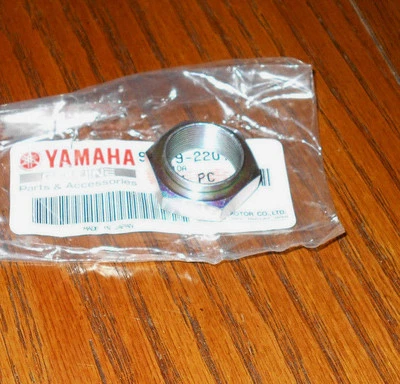 YAMAHA YFZ450R,YFZ450X,YFZ FZ 07,FJ 09, YZF-R1, XSR900, FZ10 FRONT SPROCKET NUT - Image 1 of 2